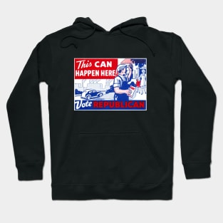 1940's Vote Republican Hoodie